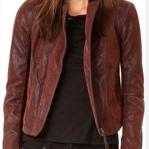 Free People Cool & Clean Moto Jacket Vegan Faux-Suede
